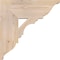 Ekena Millwork Olympic Traditional Smooth Bracket, Douglas Fir, 5 1/2"W x 18"D x 18"H BKT06X18X18OLY01SDF - alternate 2